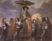 Charles le Brun Chancellor Seguier at the Entry of Louis XIV into Paris in 1660